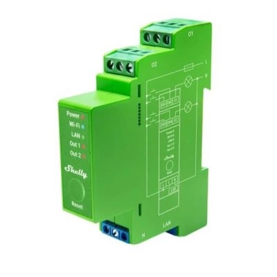 Shelly Pro Dimmer 2PM - two-channel dimming module 